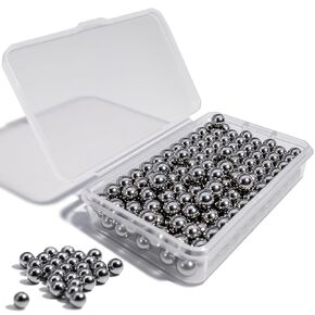 200 PCS Paint Mixing Balls 5.5mm/apr. 0.22", Stainless Steel Agitator Balls for Mixing Model Paints or Nail Polish Agitator in Saudi Arabia