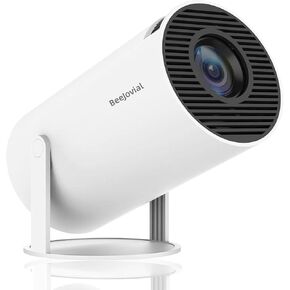 Netflix-Licensed Mini Projector WiFi and Bluetooth: Native 1080P Full HD Portable Projector - Auto Focus Movie Projector for Android iPhone TV HDMI in Saudi Arabia