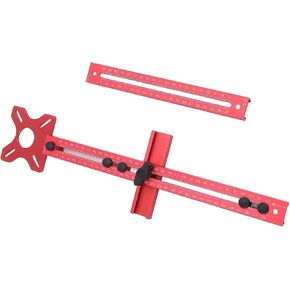 EVGATSAUTO Woodworking Router Guide Aluminum Alloy Groove Bracket for Precise Trimming Circle Milling Skilled Wood Projects Efficient Accurate in Kuwait