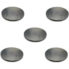 5 قطع 4 "لحام فولاذي مسطح على الأنبوب أغطية أنبوب الغطاء لمدة 4" نهايات أنبوب OD 3/16 "سميكة in Kuwait