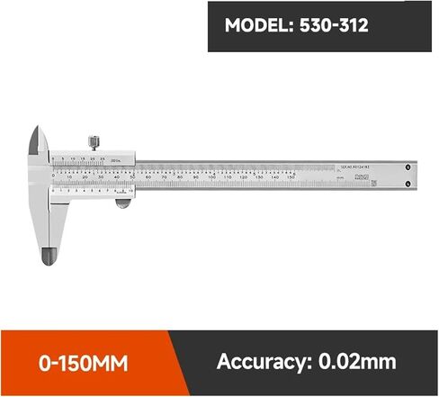 الفرجار Vernier 0.02 مم (530-118 200 مم) in Kuwait