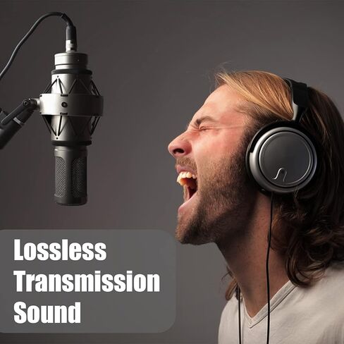 XLR 3 PIN DMX Cable 25ft ، XLR ذكر إلى أنثى كابل مضفرة من النايلون المتوازن لمصابيح DMX/Microphone ، مكبرات صوت ， الخلاط ， مكبر للصوت وجهاز الصوت ........... in Kuwait