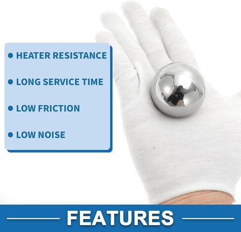 41mm Bearing Ball Bearing Steel G100 Precision Ball Silver Tone 1 Pc in Kuwait