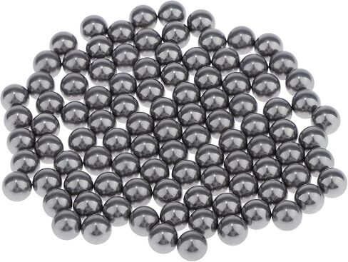 220 Pieces Carbon Steel Balls 5.5mm Diameter - Durable and High Precision Steel Marbles for Industrial, Mechanical, and DIY Applications in Saudi Arabia