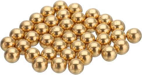 UXCELL 40 PCS 7 مم كرات تحمل H62 BRASS G100 PRECISION CORPLS للكرات الصناعية والآلات والسيارات و DIY in Kuwait