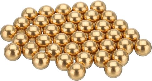 UXCELL 40 PCS 7 مم كرات تحمل H62 BRASS G100 PRECISION CORPLS للكرات الصناعية والآلات والسيارات و DIY in Kuwait