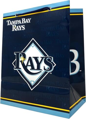 Pro Specialties Group MLB Tampa Bay Rays Gift Bag, One Size, Team Colors in Saudi Arabia