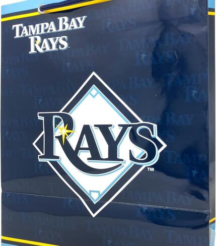 Pro Specialties Group MLB Tampa Bay Rays Gift Bag, One Size, Team Colors in Saudi Arabia