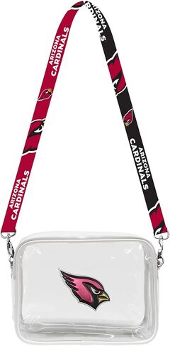 Littlearth Arizona Cardinals NFL Clear Fanny Fan Purse in Saudi Arabia