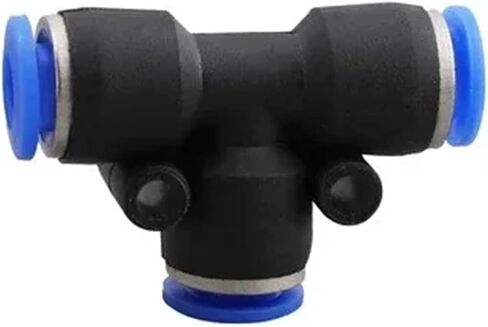 PU PE4-16mm 1/4" OD Tube Push To Connect Quick Release Pneumatic Fitting For Air Compressor Cylinder 1Pcs(11mm,PU) in Saudi Arabia