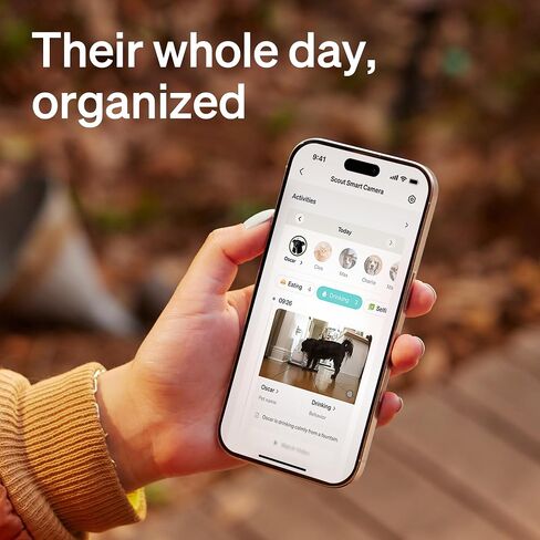 PETLIBRO AI Dog Camera Pet Camera Indoor with Phone App [Multi-Pet Recognition, Daily Activity Analysis & Smart Summaries] Cat Camera 360° View, Dog Cam Auto Pet Highlights Reels, 2-Way Audio WiFi Cam in Saudi Arabia