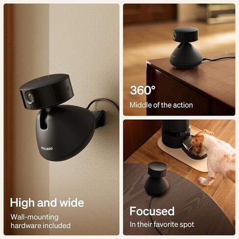 PETLIBRO AI Dog Camera Pet Camera Indoor with Phone App [Multi-Pet Recognition, Daily Activity Analysis & Smart Summaries] Cat Camera 360° View, Dog Cam Auto Pet Highlights Reels, 2-Way Audio WiFi Cam in Saudi Arabia