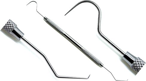 3× Dental Explorer 23/17A Probe Dental Diagnostic Examination Superior Double Ended Instrument in Saudi Arabia