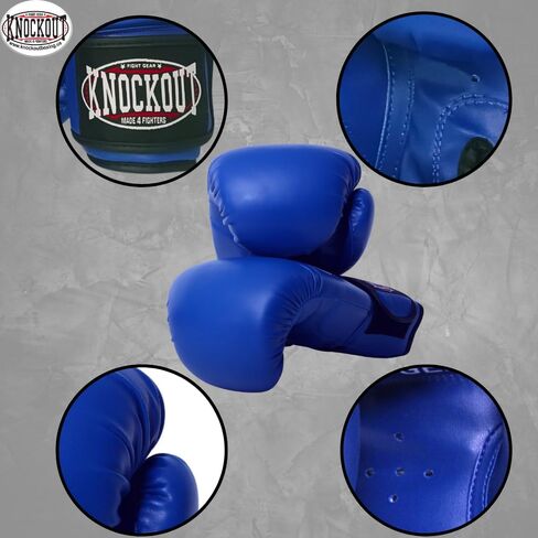 قفازات الملاكمة 2 عبوة للأطفال من الرجال نساء قفازات الملاكمة مجموعة من 2 ، أفضل لتدريب Boxeo ، Kickboxing ، Muay Thai ، تمرين حقيبة ثقيلة ، معدات تجني in Kuwait