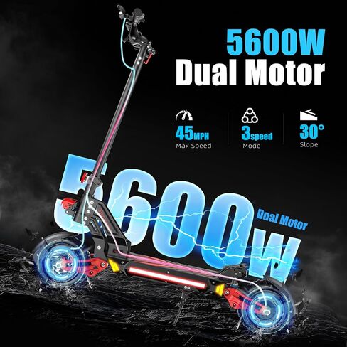 V2 5600W سكوتر كهربائي مزدوج للبالغين ، بطارية ليثيوم 48V20HAN in Saudi Arabia