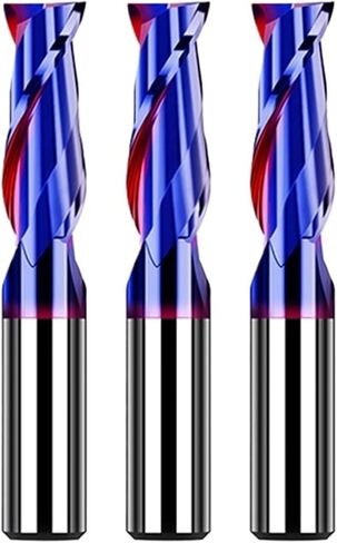HRC65 Carbide End Mill Shank 2 Flutes Milling Cutter Cutting Tool Maching Coating Flat Endmills for Stainless Steel(D18xD18x150L) in Saudi Arabia