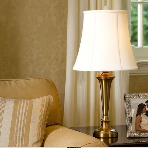 Royal Designs, Inc. BSO-708-18EG-2 Modified Bell Basic Lamp Shade, 11 x 18 x 13.5, Eggshell, 2-Pack in Saudi Arabia