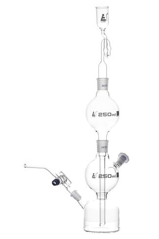 EISCO Kipp's Gas Generator, 250ml, Borosilicate Glass in Saudi Arabia