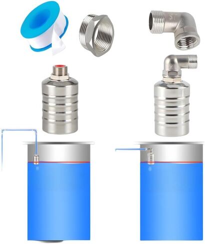 Industrial Float Valve, Stainless Steel Water Level Control Valve, Automatic Tank Fill（1PC) in Saudi Arabia