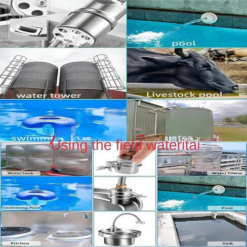 Industrial Float Valve, Stainless Steel Water Level Control Valve, Automatic Tank Fill（1PC) in Saudi Arabia