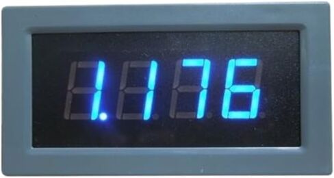 مقاومة 2K متر جهد إمدادات الطاقة DC 5V LED الأزرق الرقمي أوم متر أوم مقياس المقاومة المقياس من نوع كامل مغلق in Saudi Arabia