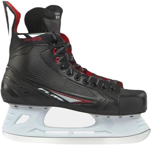 Generic FLITE Chaos CGX-85 Adult Ice Hockey Skates - Black, Size 13-16 in Saudi Arabia