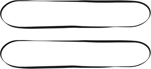 New AHSPXM AT-PL50 AT-LP60 Replacement Turntable Belts, 2pcs Record Player Drive Belt Rubber Fit for Audio-Technica Automatic Stereo Record Player in Saudi Arabia