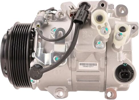 Rayten A/C Compressor Fit for Ford Explorer Flex Taurus, for Lincoln MKS MKT MKZ V6 3.5L 3.7L Air Compressor with Clutch CO 11357C Automotive Replacement AC Compressor Clutch Kit DA8Z19703, 197358 in Saudi Arabia