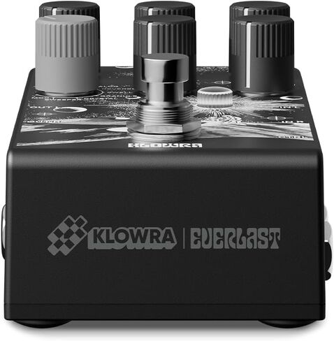 Everlast Delay Pedal for Electric Guitar - Enhanced 2025 Version Digital Guitar Effects Pedal with 9 Stereo Delay Types, Tap Tempo, True Bypass, Analog Dry Through, Expression Pedal Support in Saudi Arabia
