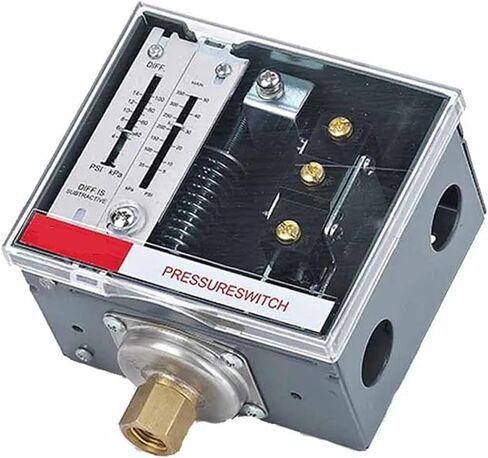 120V/240V 15-300 Psi Steam Pressure Switch Diferential Pressure Control for NPT 1/4 LF56(LF5615,120V) in Saudi Arabia