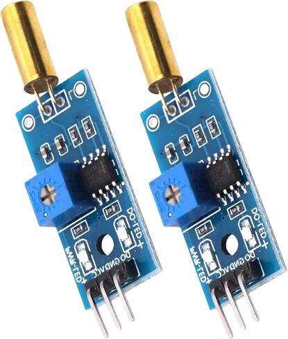 2piece AngleSensors Module for Robot Project SW520D Golden Ball SwitchesTilt Sensors Module Vibrations Switches AlarmModule in Saudi Arabia