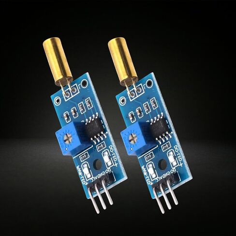 2piece AngleSensors Module for Robot Project SW520D Golden Ball SwitchesTilt Sensors Module Vibrations Switches AlarmModule in Saudi Arabia
