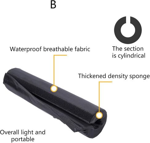 Thereisno Barbell Squat Protective Pad for Home Fitness - Weight Lifting Soft Foam Pad in Kuwait