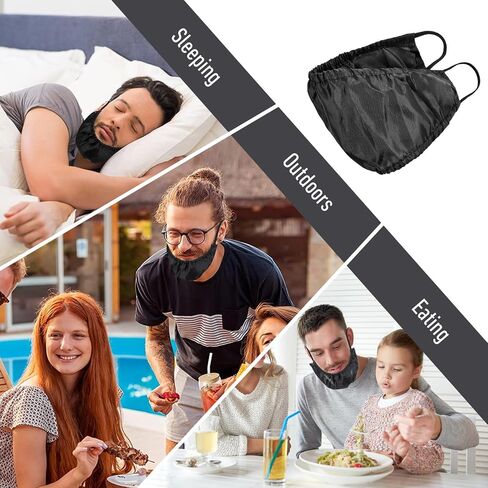 9pcs لحية بونيه ، لحية الساتان بيرد بيرز قابلة للتعديل للرجال للرجال نائما باندس شعر باندانا المريلة للرجال in Saudi Arabia