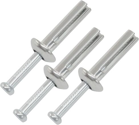 Hordion 50PCS 1/4" x 1" Hammer Drive Anchors, Heavy Duty Cement Hammering Anchors in Saudi Arabia