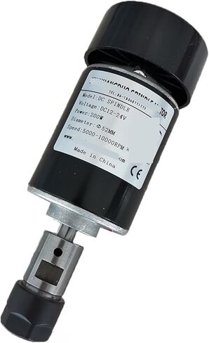 0.2 كيلو وات من المغزل المبرد بالهواء ER16 Chuck CNC DC 24V 10000RPM 200W in Kuwait