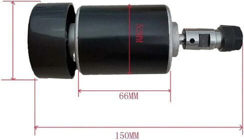 0.2 كيلو وات من المغزل المبرد بالهواء ER16 Chuck CNC DC 24V 10000RPM 200W in Kuwait