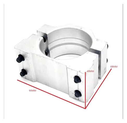 500W DC محرك عالي السرعة عالية السرعة عزم الدوران DC 0-48V محرك مغزل الهواء المبرد بالهواء + 1 مجموعة من الأقواس in Kuwait