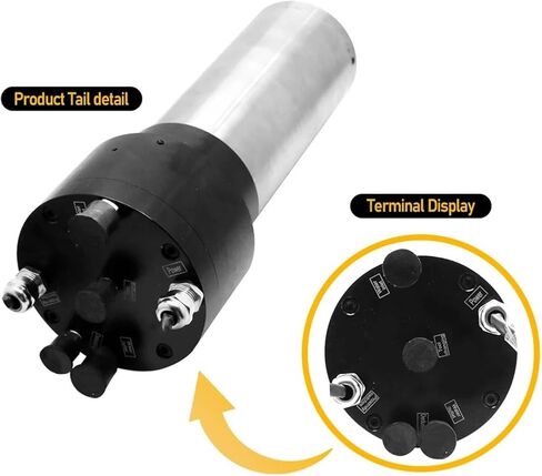 GDL80-20-24Z/2.2 المغزل 2.2KW AC220V 800Hz 24000 دورة في الدقيقة ISO20 in Kuwait