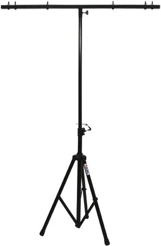 American Sound Connection ASC Pro Audio Mobile DJ Light Stand 6 Foot Height Lighting Multi Fixture T Bar Portable Tripod in Saudi Arabia