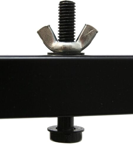 American Sound Connection ASC Pro Audio Mobile DJ Light Stand 6 Foot Height Lighting Multi Fixture T Bar Portable Tripod in Saudi Arabia