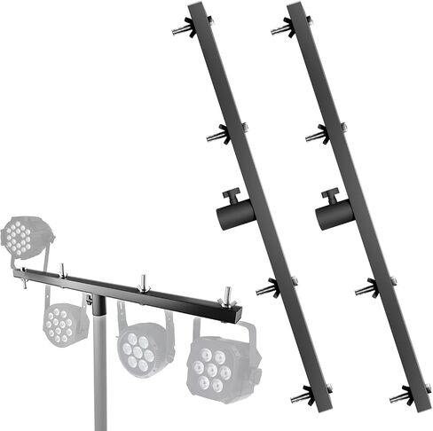 2 Pcs DJ Lighting Extension Cross Bar DJ Lighting Tripod Mount DJ Lighting T-bar Cross Mount for Tripod Speaker Stand in Saudi Arabia