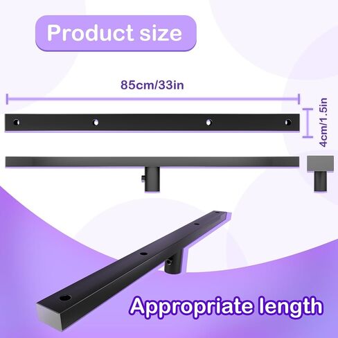 2 Pcs DJ Lighting Extension Cross Bar DJ Lighting Tripod Mount DJ Lighting T-bar Cross Mount for Tripod Speaker Stand in Saudi Arabia