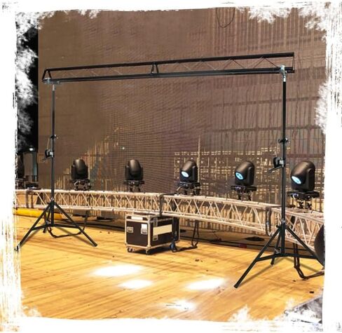 GRIFFIN T Bar Adapters for Lighting Truss Stands (Stage-MountX Series) 2 Pack – Triangle or Square Trussing Brackets for Light Cans & DJ Booth Kit – Music Audio Hardware Holder for Equipment Gear in Saudi Arabia