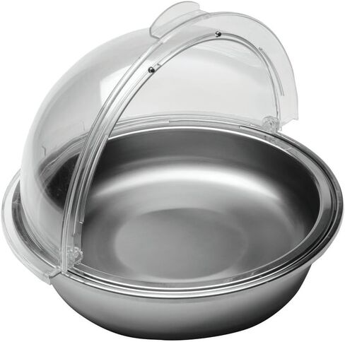 Hubert Round Round Stains Stains Food System - 17 "DIA X 12 1/2" H in Saudi Arabia