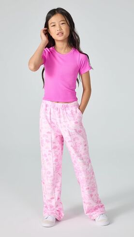 iscream Big Girls Silky Soft Plush Fleece Pants - Flights of Fantasy Collection in Kuwait