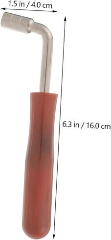 BESPortble Professional Dulcimer Tuning Wretch Tool for 8 Quarity Dulcimer Models 401 و 402 موالف موثوق باليد للموسيقيين in Kuwait