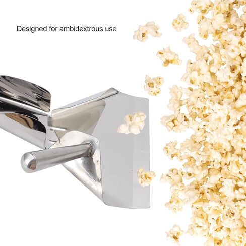 Chip Scoop, French Fries Shovel Popcorn Shovel Stainless Steel French Fry Scoop French Fries Chips Bagger Scooper for Kitchen Restaurants in Saudi Arabia