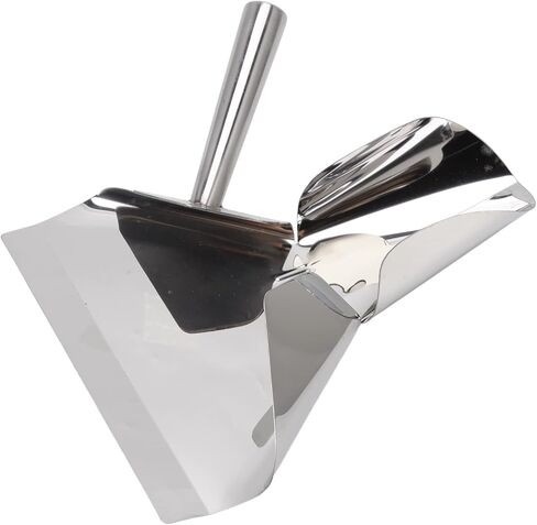 Chip Scoop, French Fries Shovel Popcorn Shovel Stainless Steel French Fry Scoop French Fries Chips Bagger Scooper for Kitchen Restaurants in Saudi Arabia