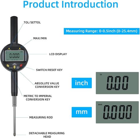 Marble Dial Test Stand,Digital Dial Indicator Pressure Gauge Base,Marble Base for Dial Indicator（12.7lb） in Kuwait